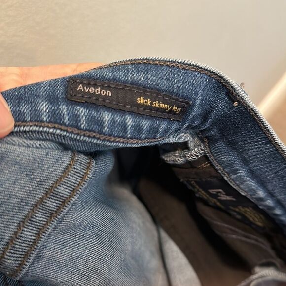 Citizens of Humanity Avedon Stick Skinny‎ Leg Crop Sz 25 - Picture 5 of 6